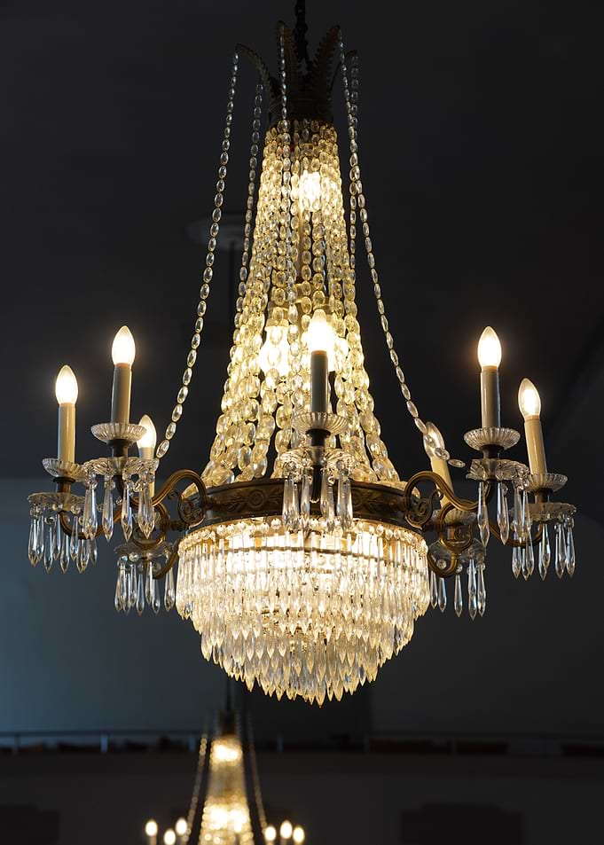 Elegant Crystal Chandelier Lighting Fixture