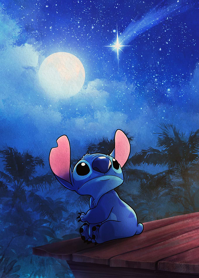 Stitch Shooting Star
