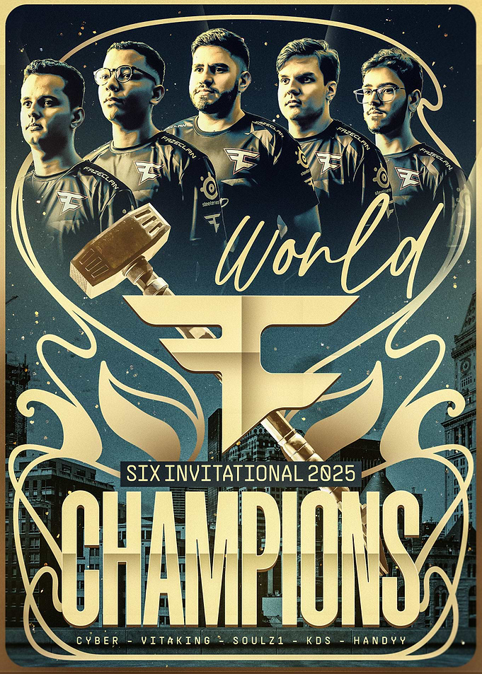 FaZe Clan Six Invitational 2025 Champions