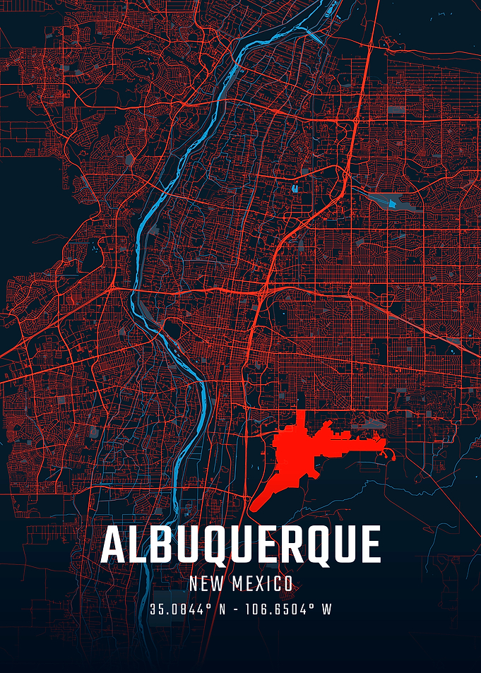 Albuquerque City Map