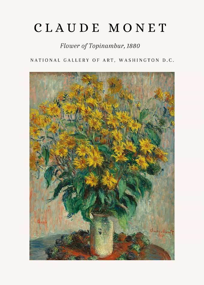 Claude Monet: Flower of Topinambur, 1880