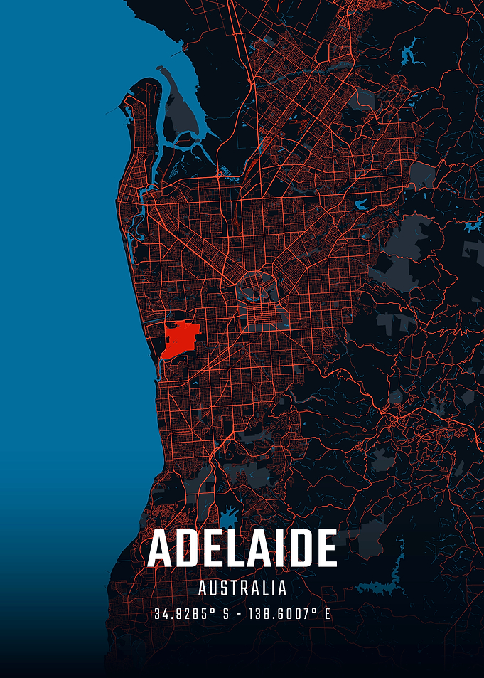 Adelaide City Map