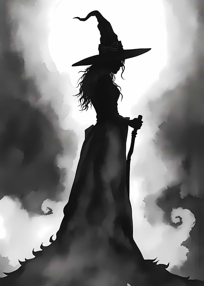 Witch Silhouette
