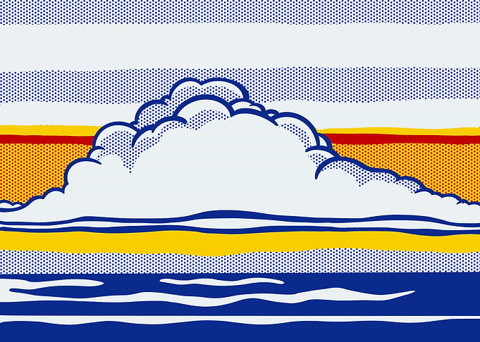 CLOUD AND SEA | Roy Lichtenstein