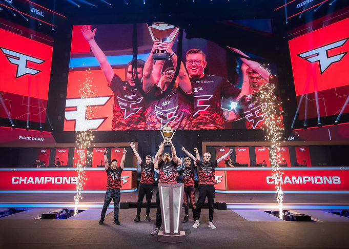 FaZe Clan Champions Victory Celebration