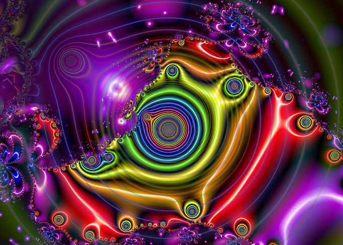 'Chemistry' Abstract Fractal Art