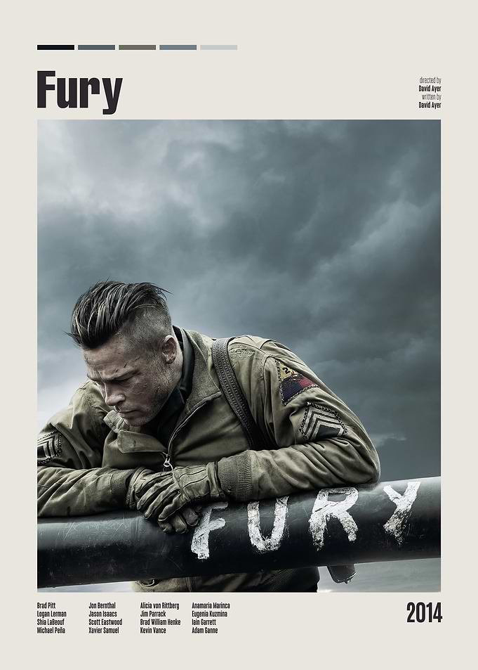 Fury Movie Poster