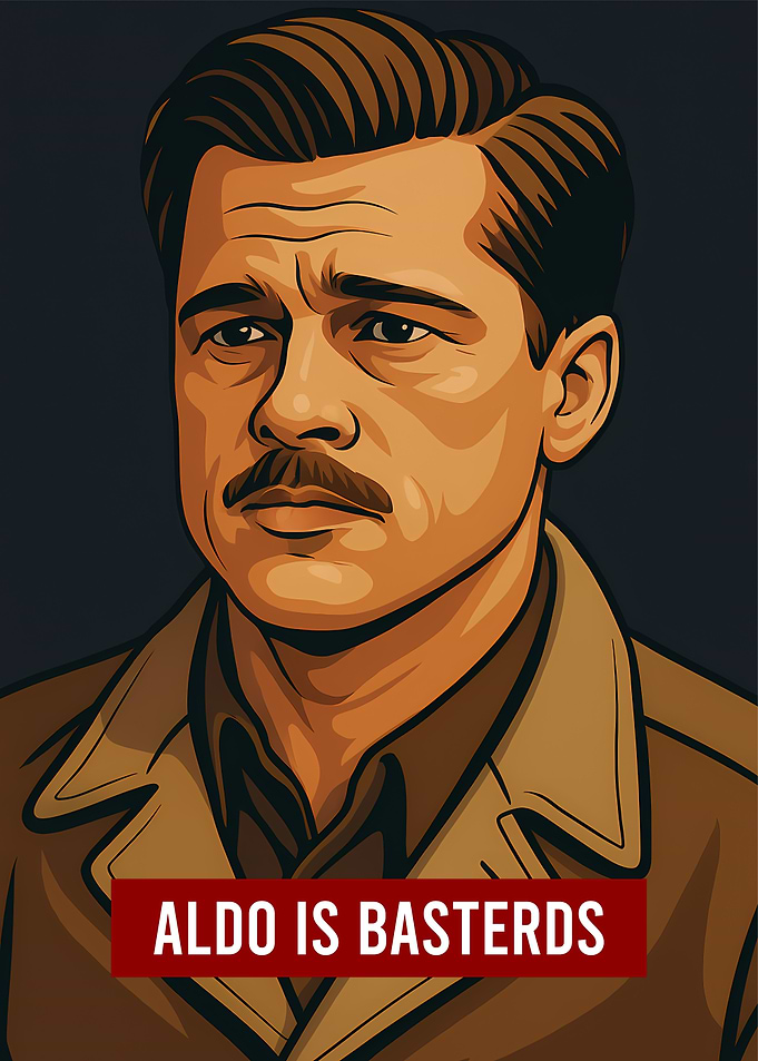 Aldo Raine Portrait