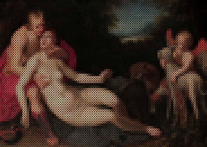 Mars and Venus by Adriaen Van Nieulandt