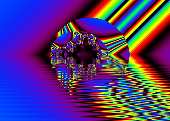 'Theory of Light' Fractal Art