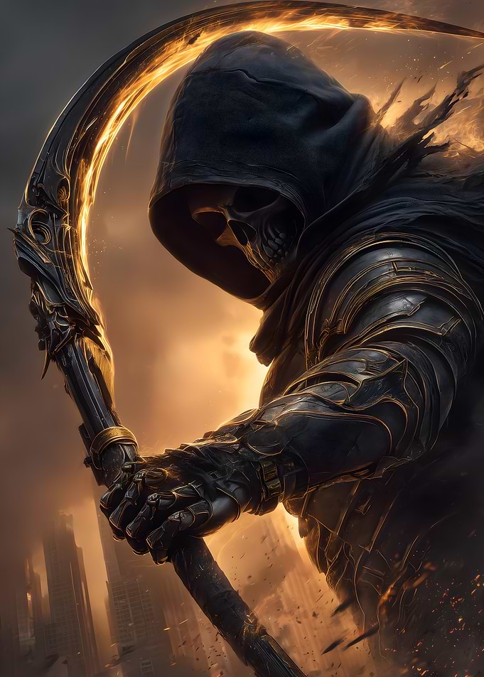 Grim Reaper with Scythe