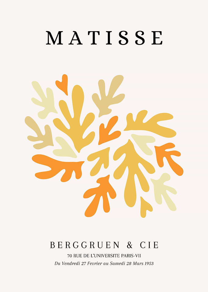 Matisse Exhibition Poster