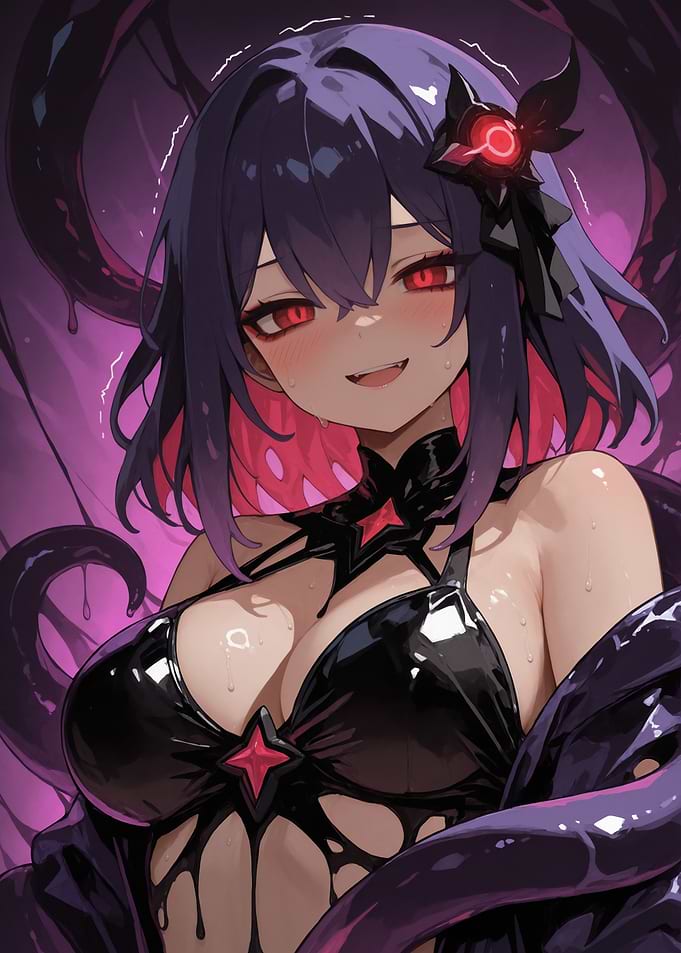 Enigmatic Temptress – Dark Enchantment Unleashed