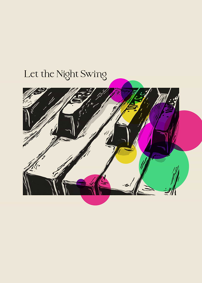 Let the Night Swing Piano Keys