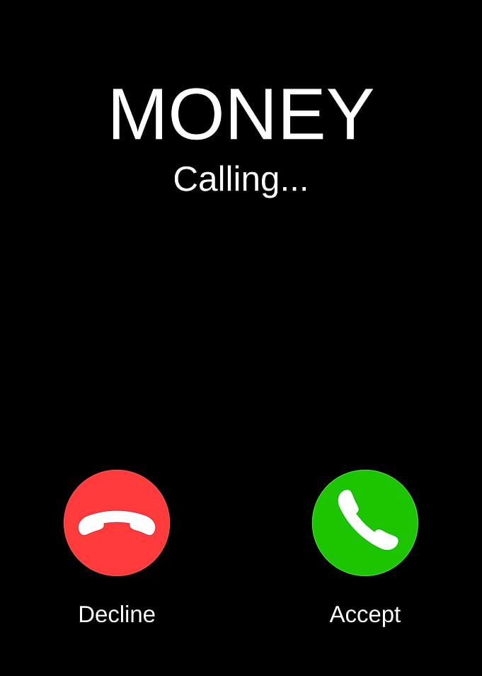 Money Calling Screen