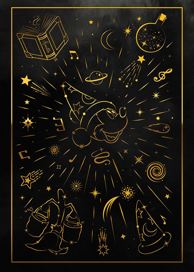 Golden Emblems from Fantasia