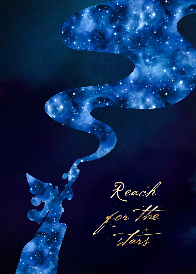 Sorcerer Mickey Reach for the Stars
