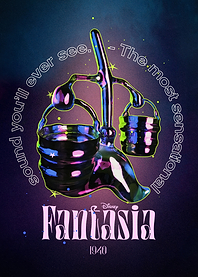 Neon Fantasia Mop with Buckets