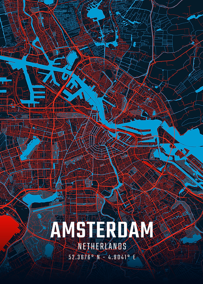 Amsterdam City Map