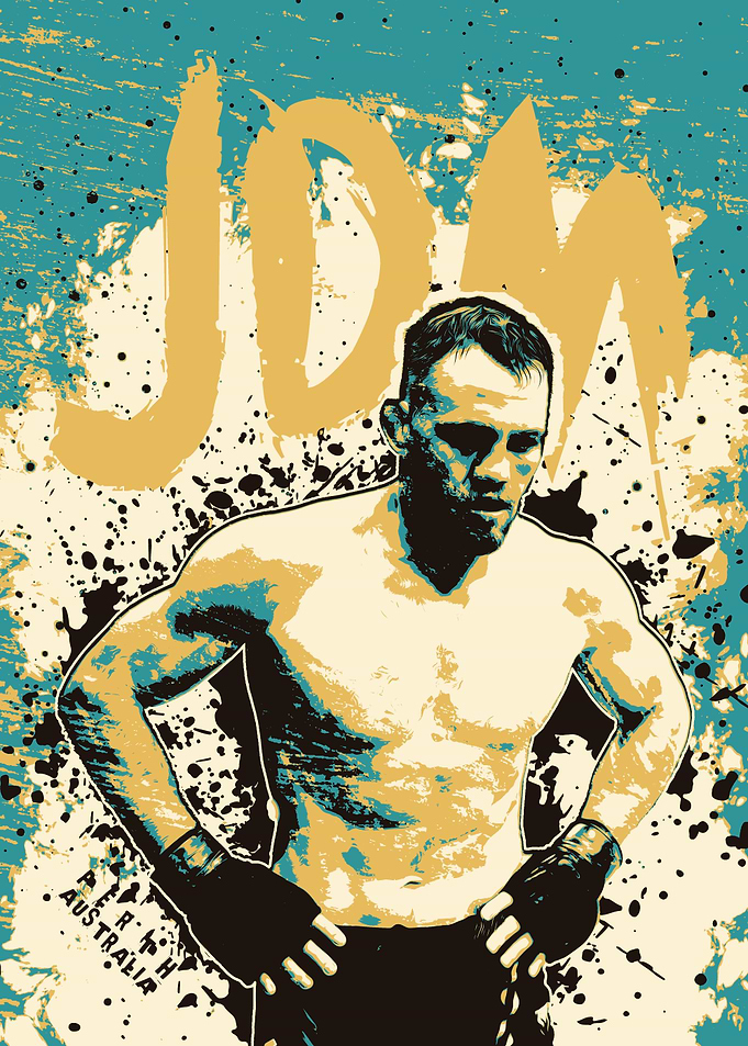 Jack Della Maddalena MMA Art