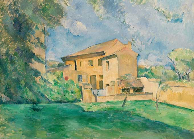 House in Provence by Paul Cézanne