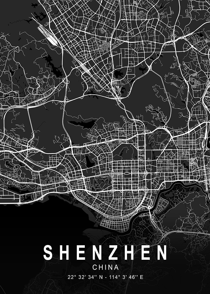Shenzhen Dark Map