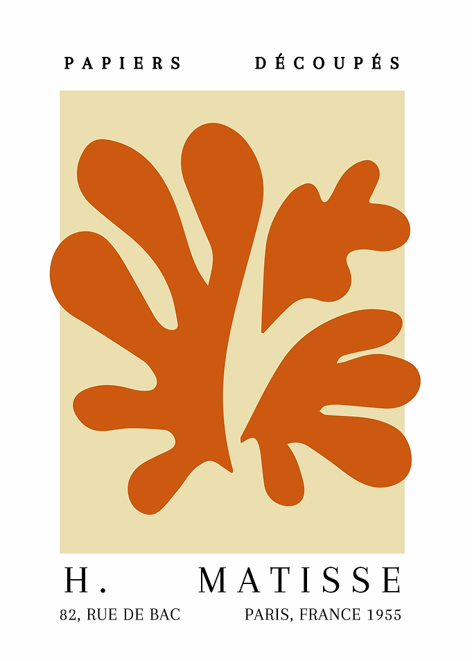 Henri Matisse Cutout Art Print