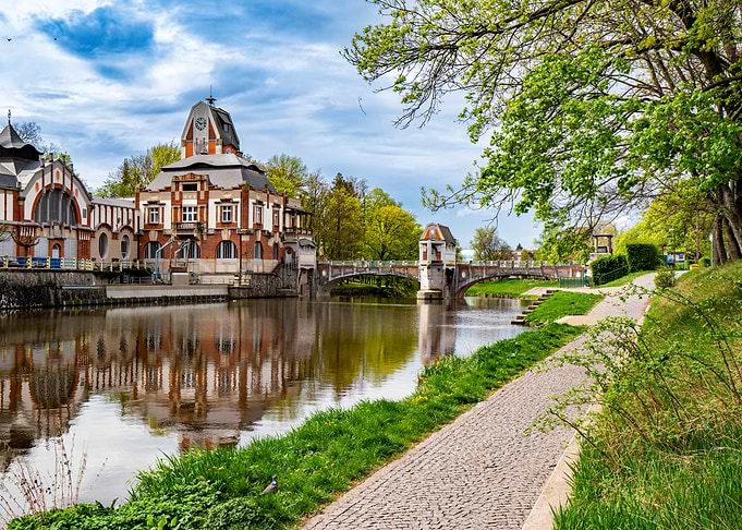 Hradec Kralove's historic hydroelectric power station