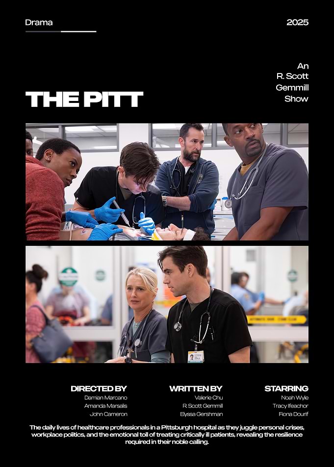 The Pitt TV Series Poster