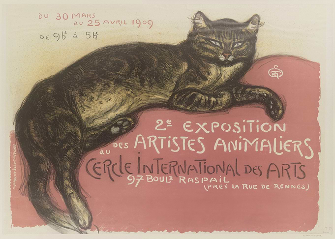 Vintage Cat Exhibition French 1909