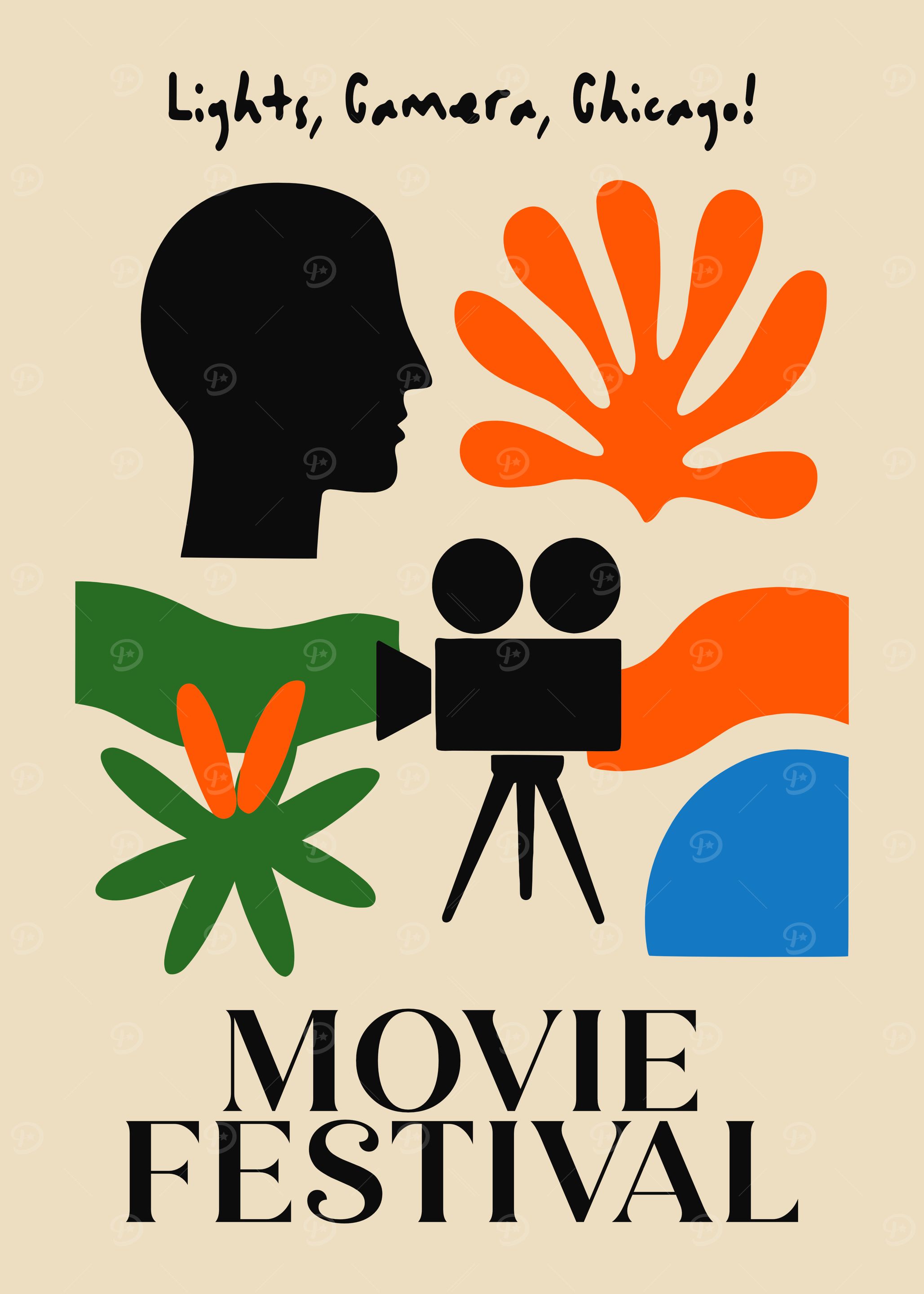 Lights, Camera, Chicago! Movie Festival Poster