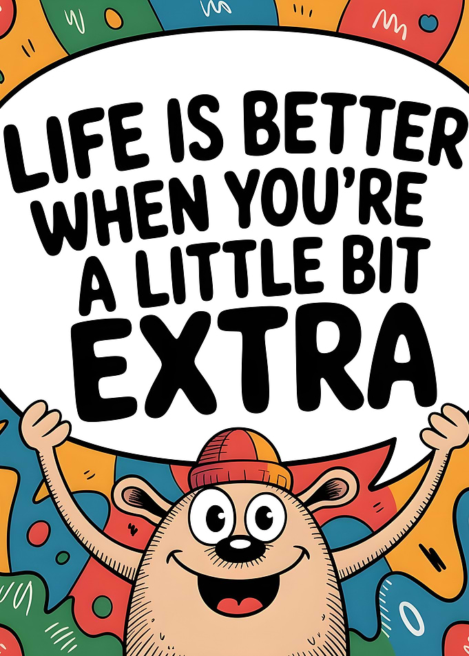 Life is Better When Extra