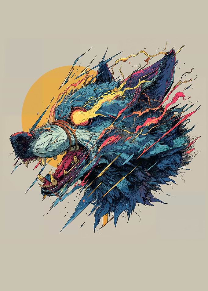 Glitching Wolf