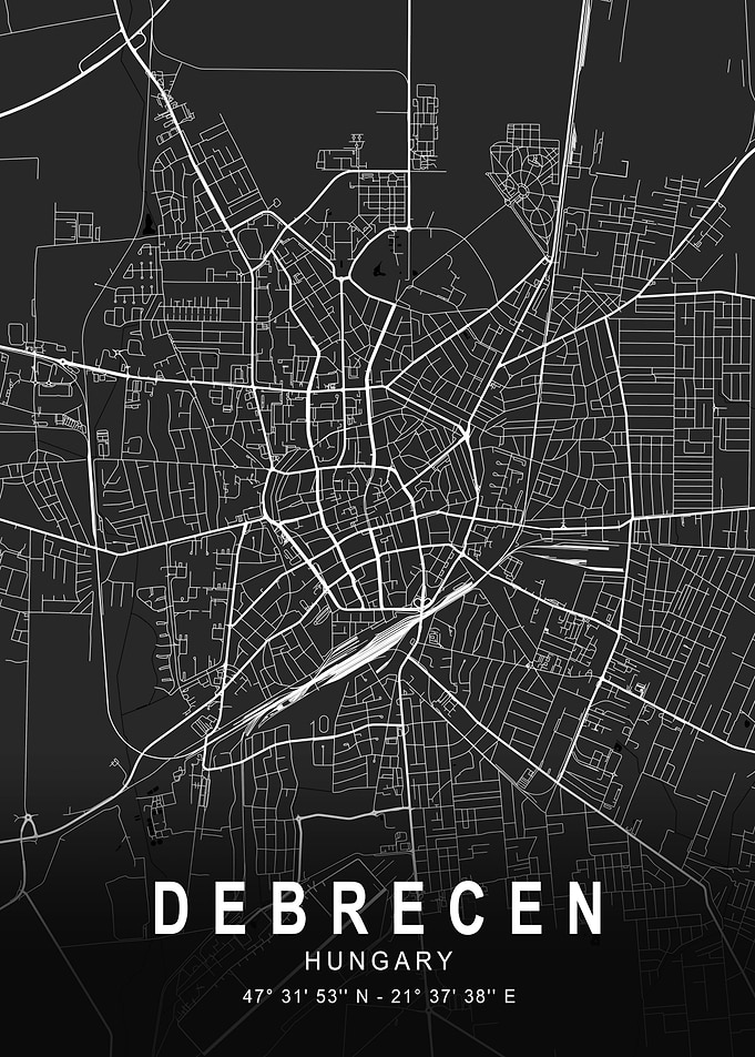 Debrecen Dark Map