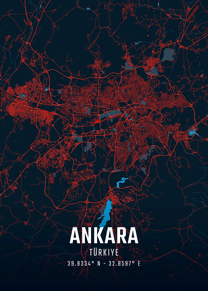 Ankara City Map