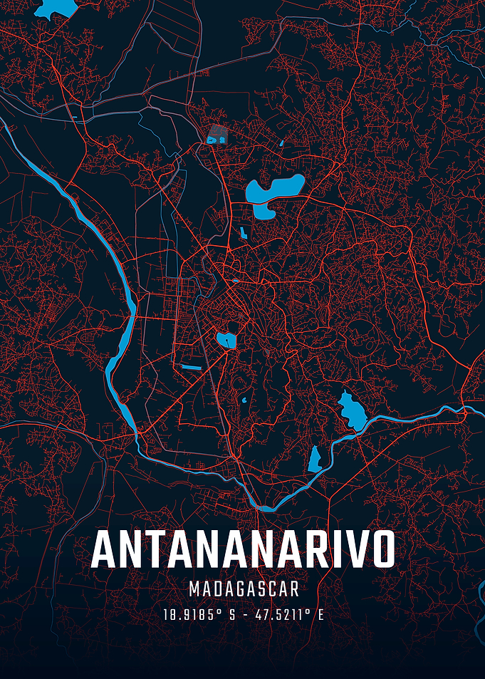 Antananarivo City Map