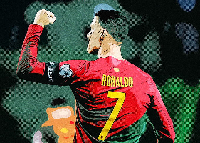Cristiano Ronaldo Poster Art