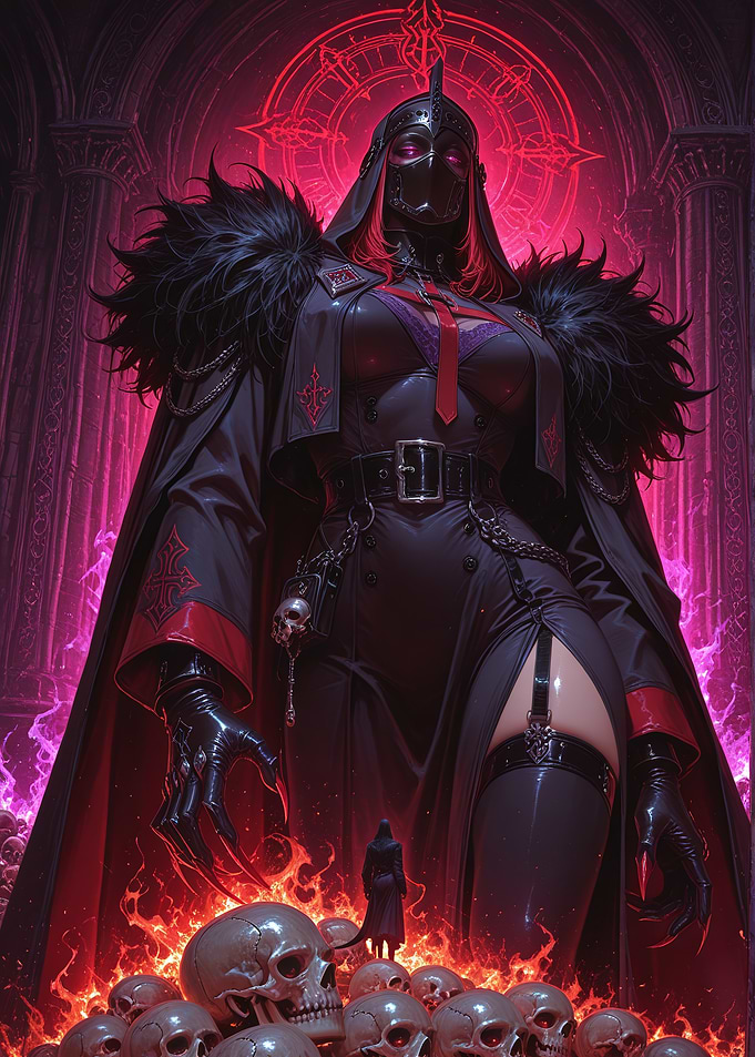 Dark Fantasy Warrior Queen