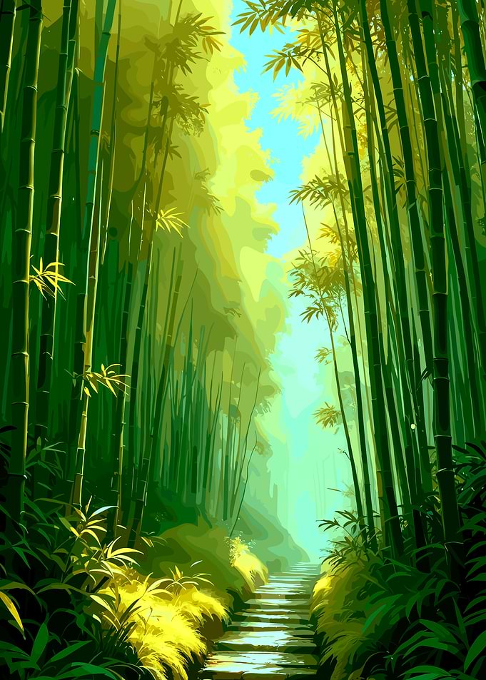 Bamboo Forest Path
