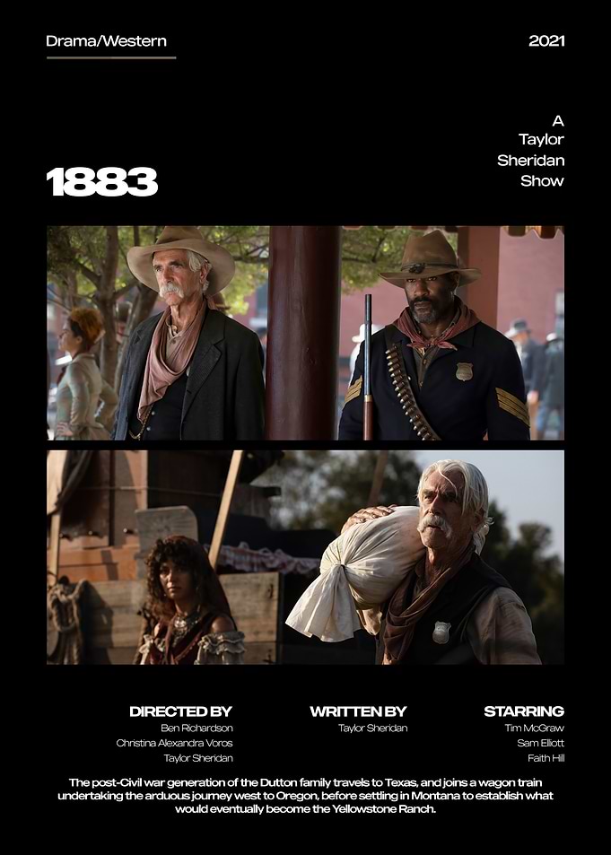 1883 TV Series Poster