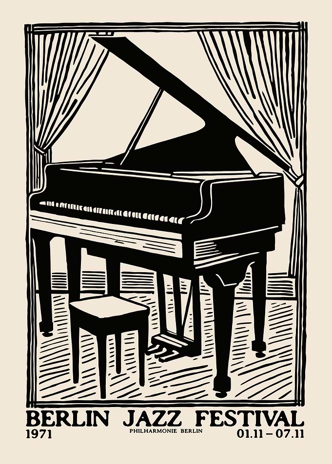 Berlin Jazz Festival 1971 Poster