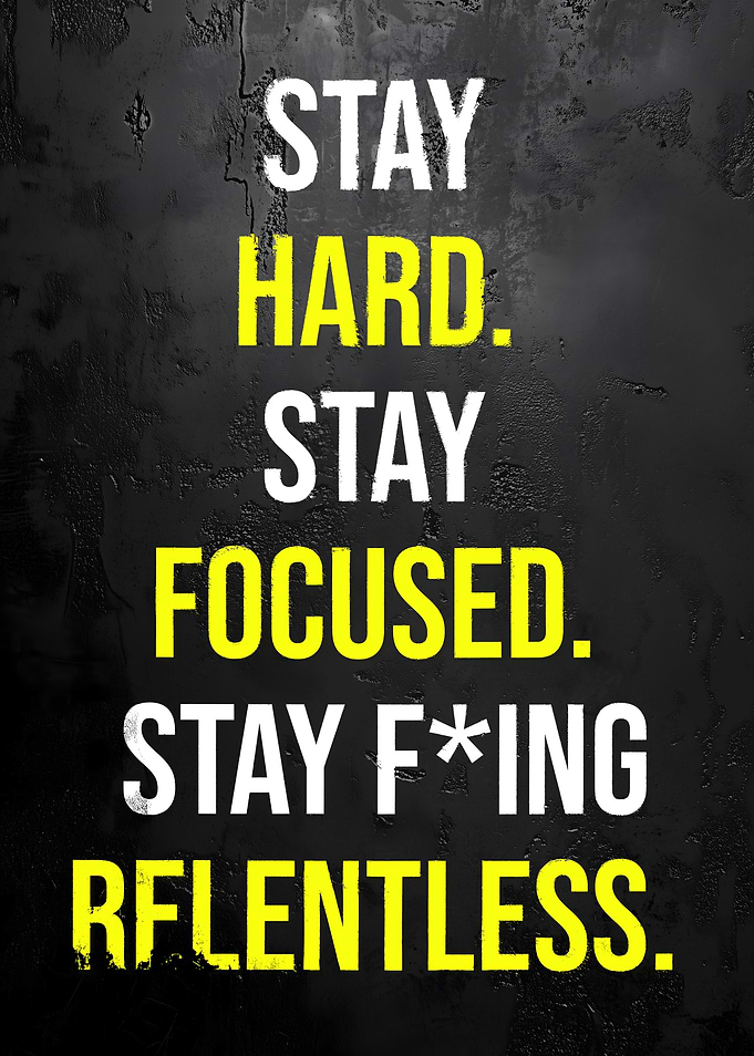 Stay Hard Motivation