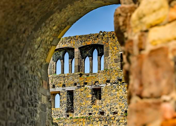 Stone Ruins Archway