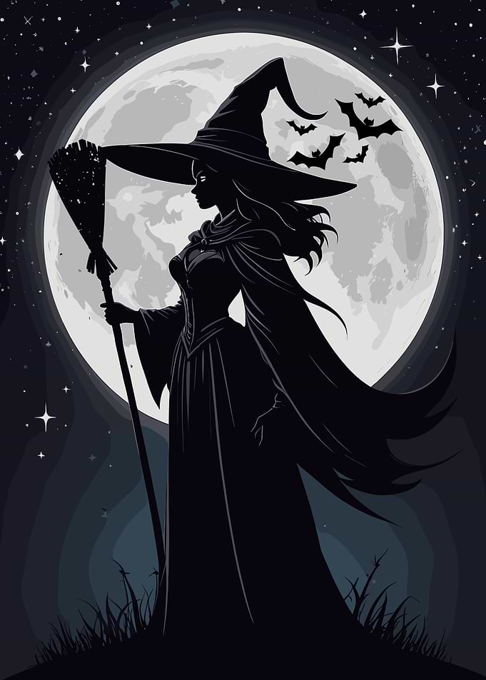 witch silhouette