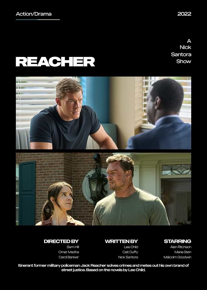 Reacher TV Series Poster