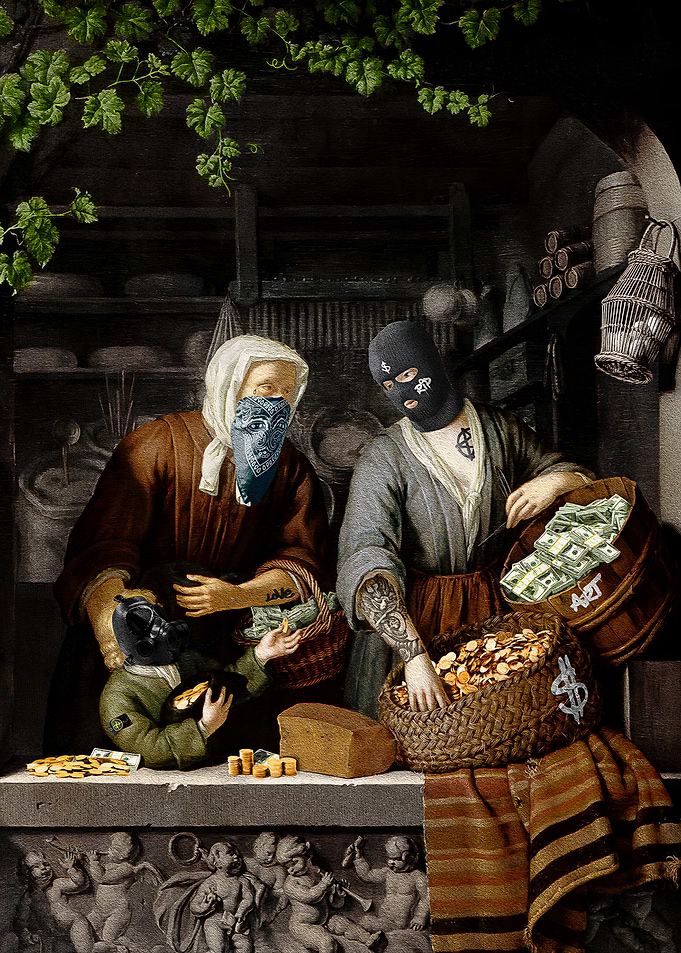 The Heist Still Life