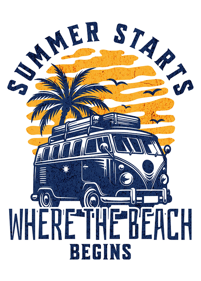 Summer Starts Where The Beach Begins