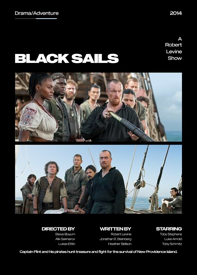 Black Sails TV Series Poster