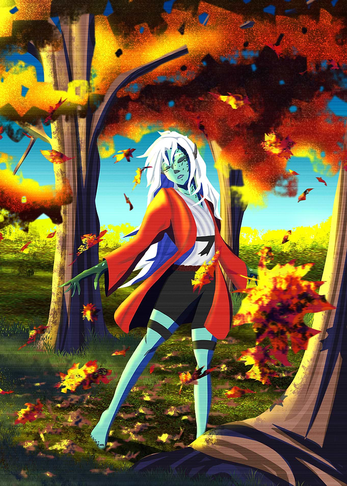 Dancing in the wind