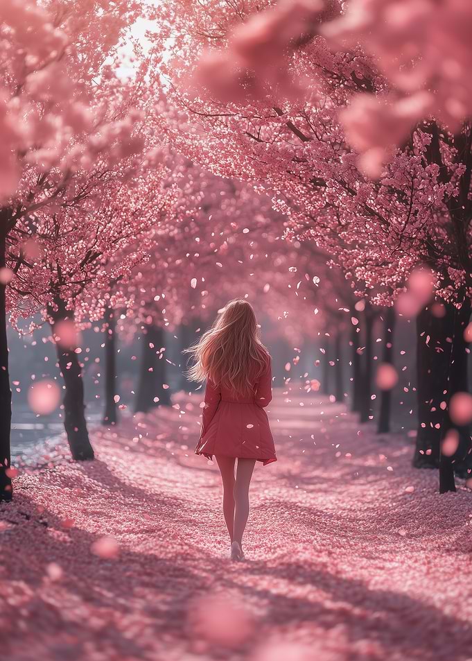 Cherry Blossom Path